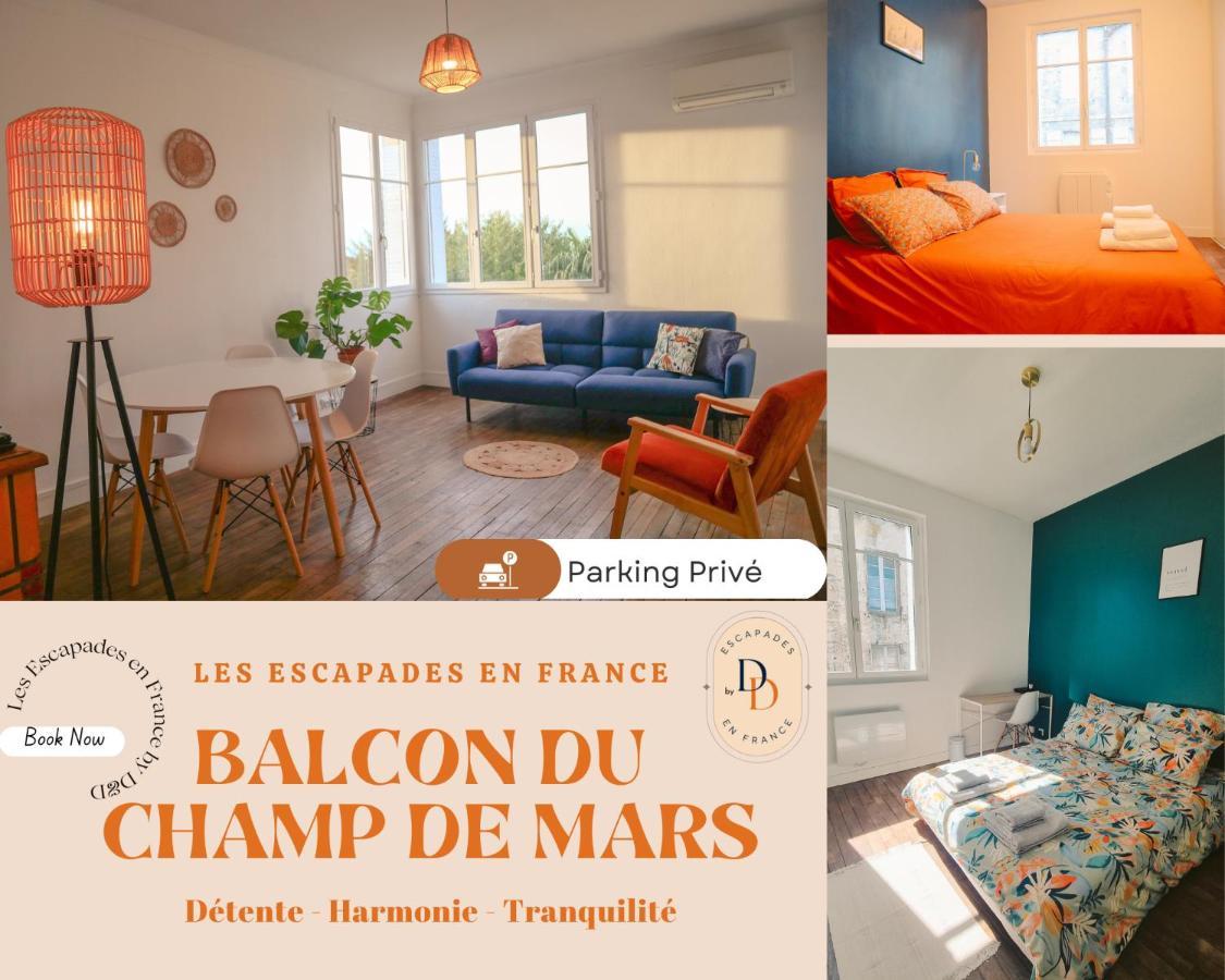 Balcon Du Champ De Mars - #Parking #Air Conditioner #Clim Angouleme Exterior photo